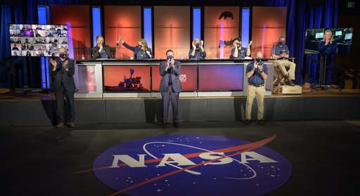 Mars 2020 Post-Landing Briefing