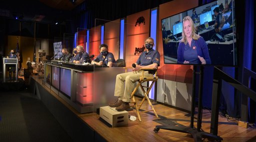 Mars 2020 Post-Landing Briefing