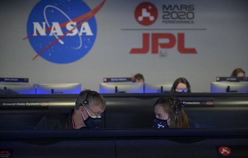 NASA Perseverance Rover Lands on Mars