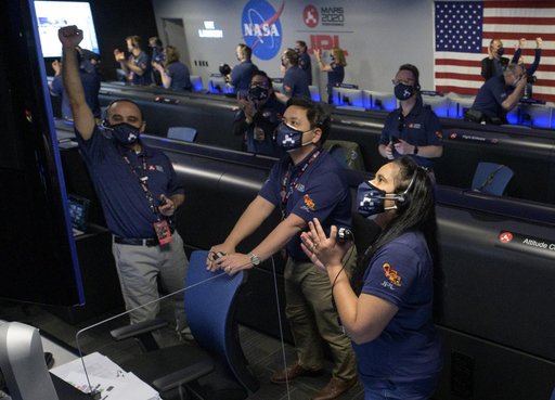 NASA Perseverance Rover Lands on Mars