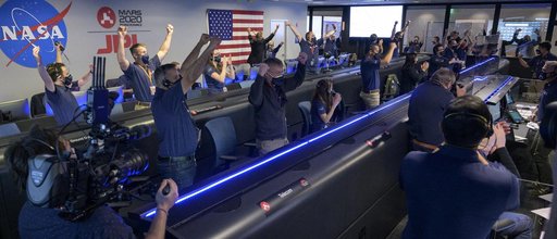 NASA Perseverance Rover Lands on Mars