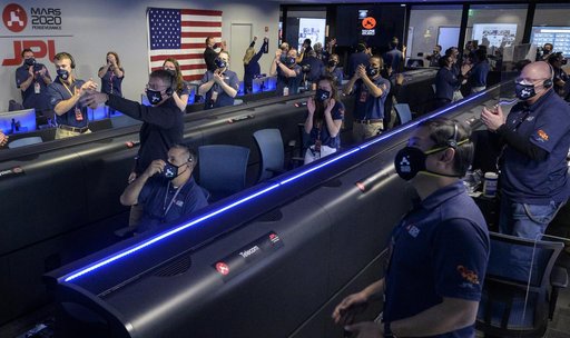 NASA Perseverance Rover Lands on Mars