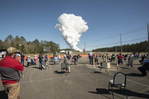 Second Hot Fire Test of SLS Rocket Core Stage