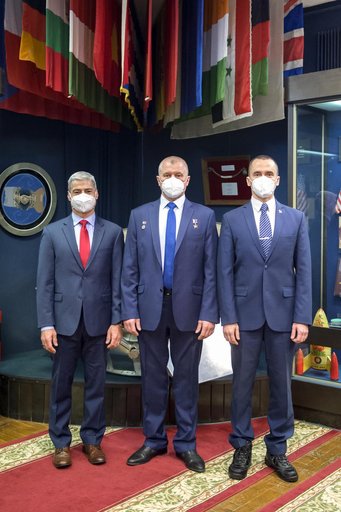 Expedition 65 Crew Museum Visit