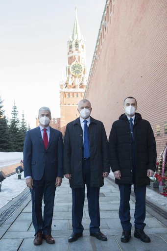 Expedition 65 Red Square Visit