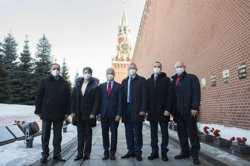 Expedition 65 Red Square Visit