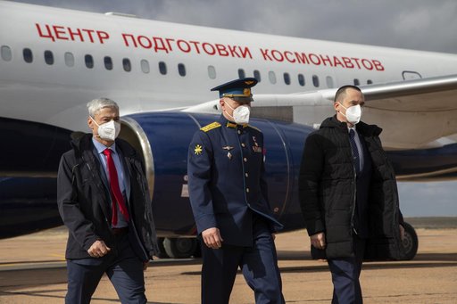 Expedition 65 Crew Arrival in Baikonur
