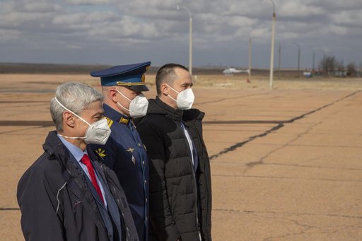Expedition 65 Crew Arrival in Baikonur