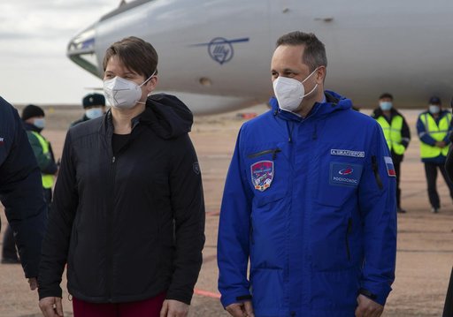 Expedition 65 Crew Arrival in Baikonur