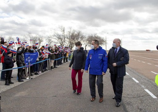 Expedition 65 Crew Arrival in Baikonur