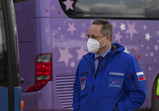 Expedition 65 Crew Arrival in Baikonur