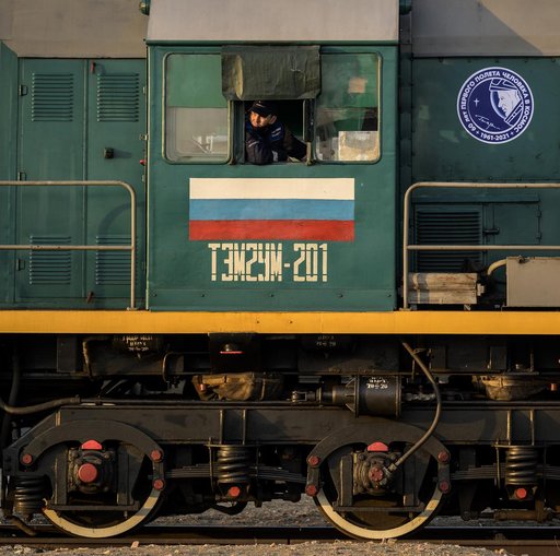 Expedition 65 Soyuz Rollout
