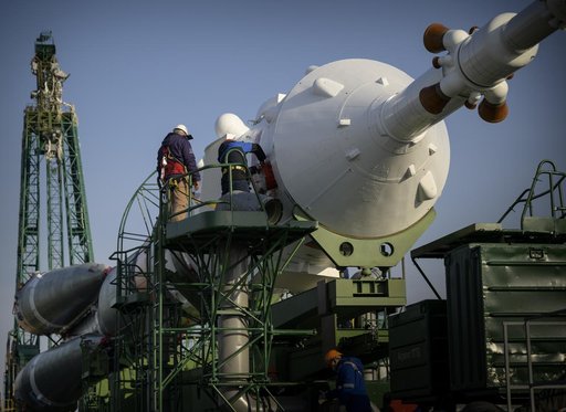 Expedition 65 Soyuz Rollout
