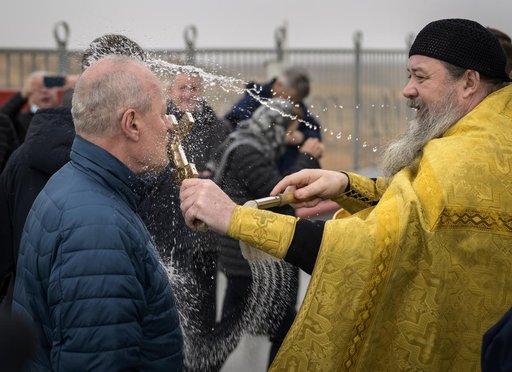 Expedition 65 Soyuz Blessing