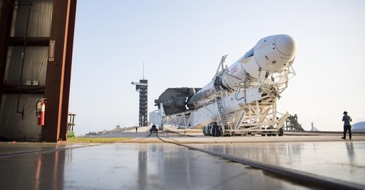 SpaceX Crew-2 Rollout