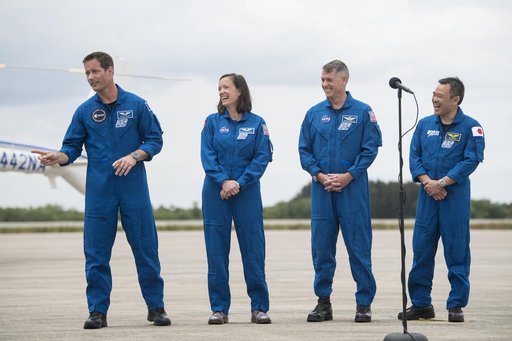 SpaceX Crew-2 Crew Arrival
