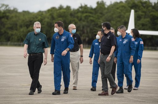 SpaceX Crew-2 Crew Arrival