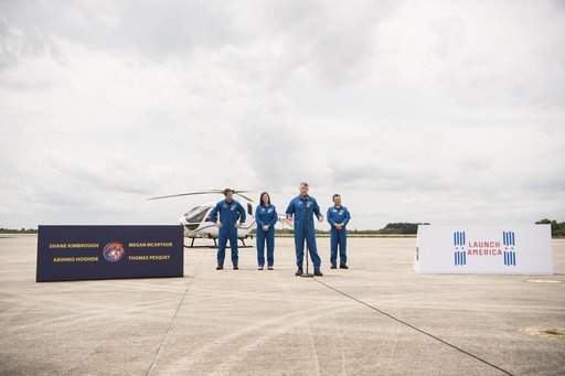 SpaceX Crew-2 Crew Arrival