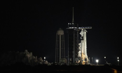 SpaceX Crew-2 Static Fire