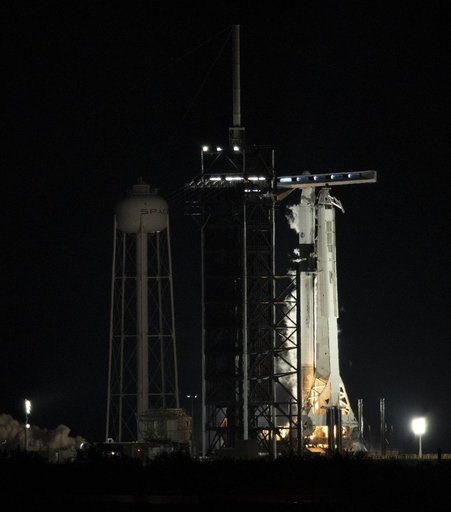 SpaceX Crew-2 Static Fire