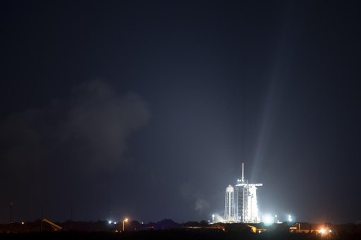 SpaceX Crew-2 Static Fire