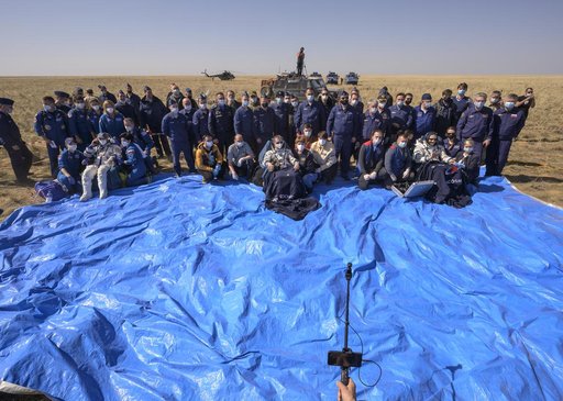 Expedition 64 Soyuz Landing