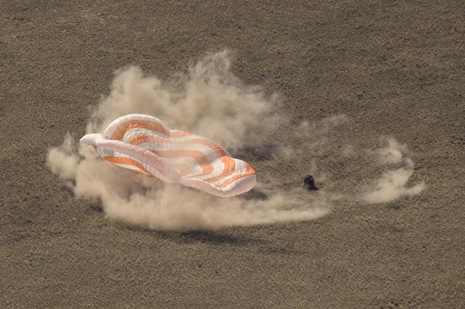 Expedition 64 Soyuz Landing