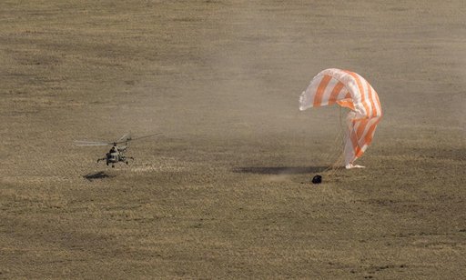 Expedition 64 Soyuz Landing