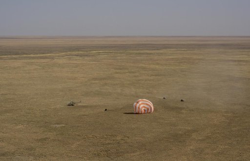 Expedition 64 Soyuz Landing