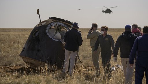 Expedition 64 Soyuz Landing