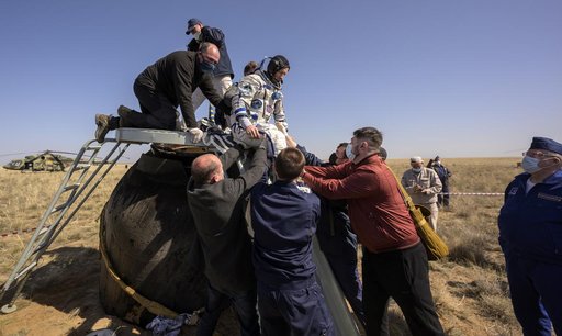 Expedition 64 Soyuz Landing