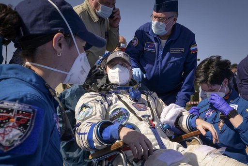 Expedition 64 Soyuz Landing