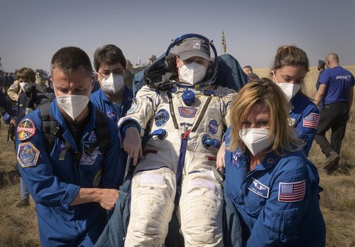 Expedition 64 Soyuz Landing