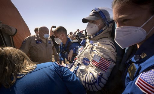 Expedition 64 Soyuz Landing