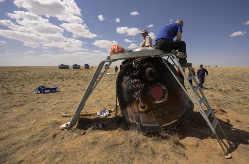 Expedition 64 Soyuz Landing
