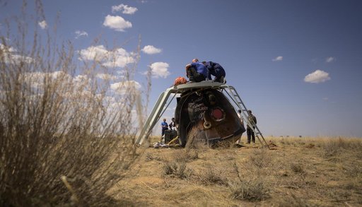 Expedition 64 Soyuz Landing