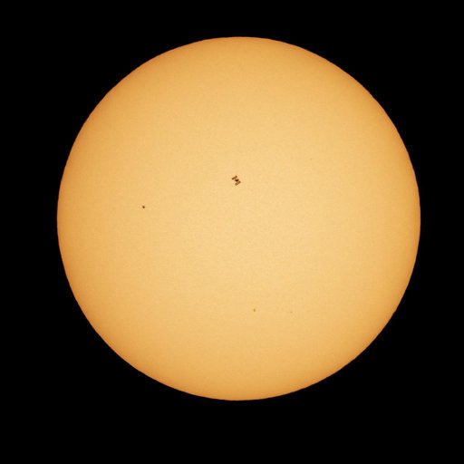 ISS Solar Transit