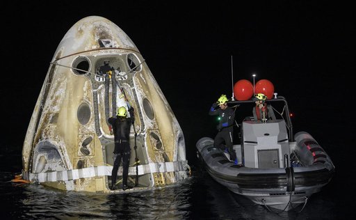 NASA’s SpaceX Crew-1 Splashdown