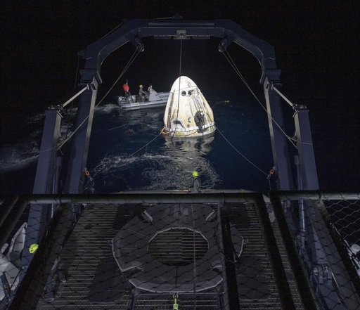NASA’s SpaceX Crew-1 Splashdown