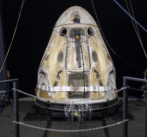 NASA’s SpaceX Crew-1 Splashdown