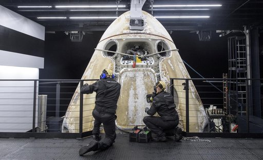 NASA’s SpaceX Crew-1 Splashdown