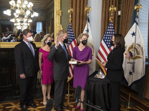 NASA Administrator Bill Nelson Swearing-In Ceremony