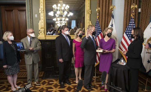 NASA Administrator Bill Nelson Swearing-In Ceremony