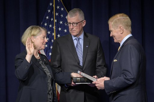 NASA Deputy Administrator Pam Melroy Ceremonial Swearing-In