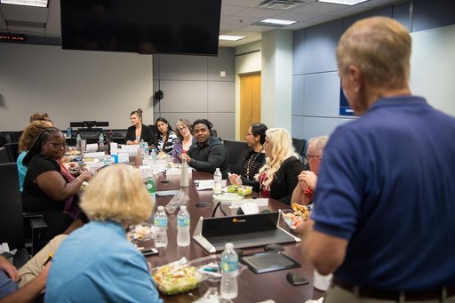 NASA Leadership Tours KSC