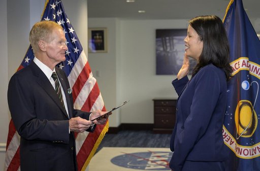 NASA Chief Financial Officer Margaret Vo Schaus Swearing-In