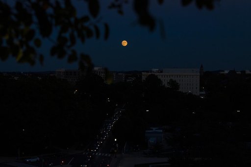Moonrise Over Washington