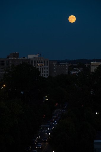 Moonrise Over Washington