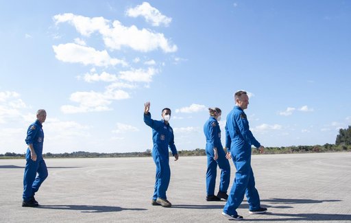 SpaceX Crew-3 Crew Arrival