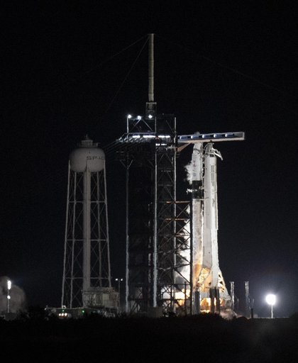 SpaceX Crew-3 Static Fire